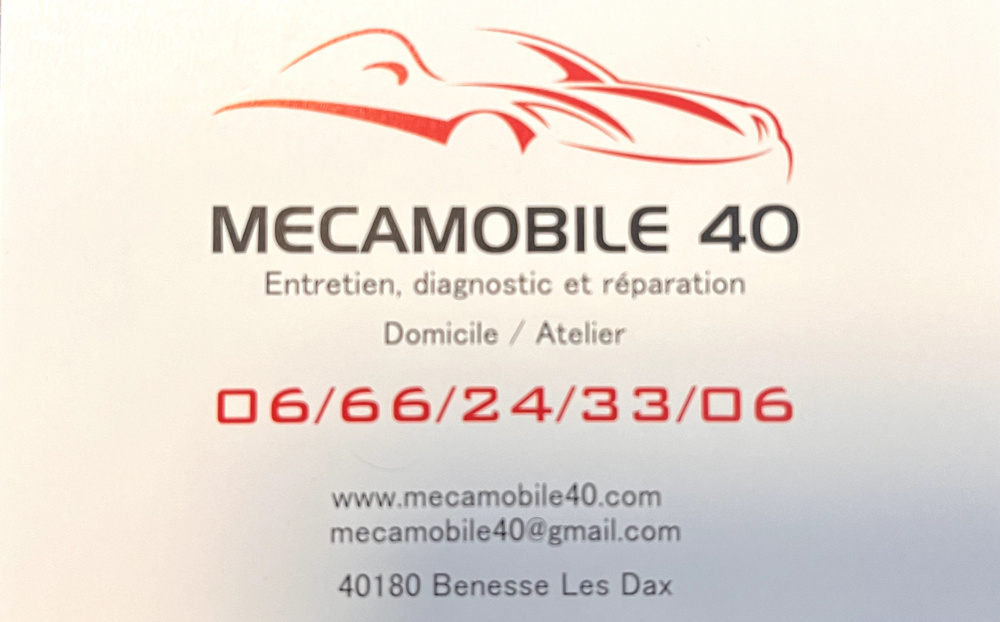 MECAMOBILE 40 -garage automobile à Bénesse-Lès-Dax