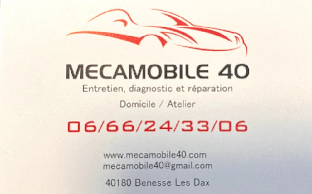 MECAMOBILE 40 -garage automobile à Bénesse-Lès-Dax